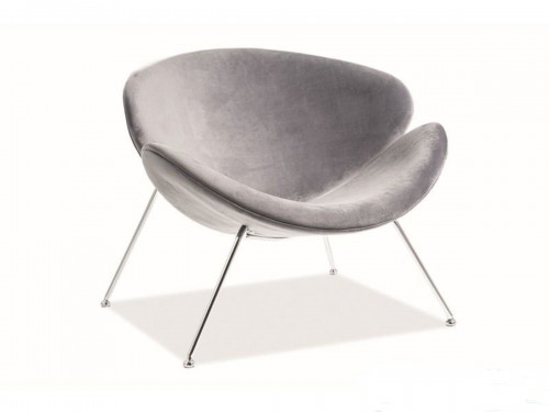 Кресло Major Velvet Хром / Серый Signal